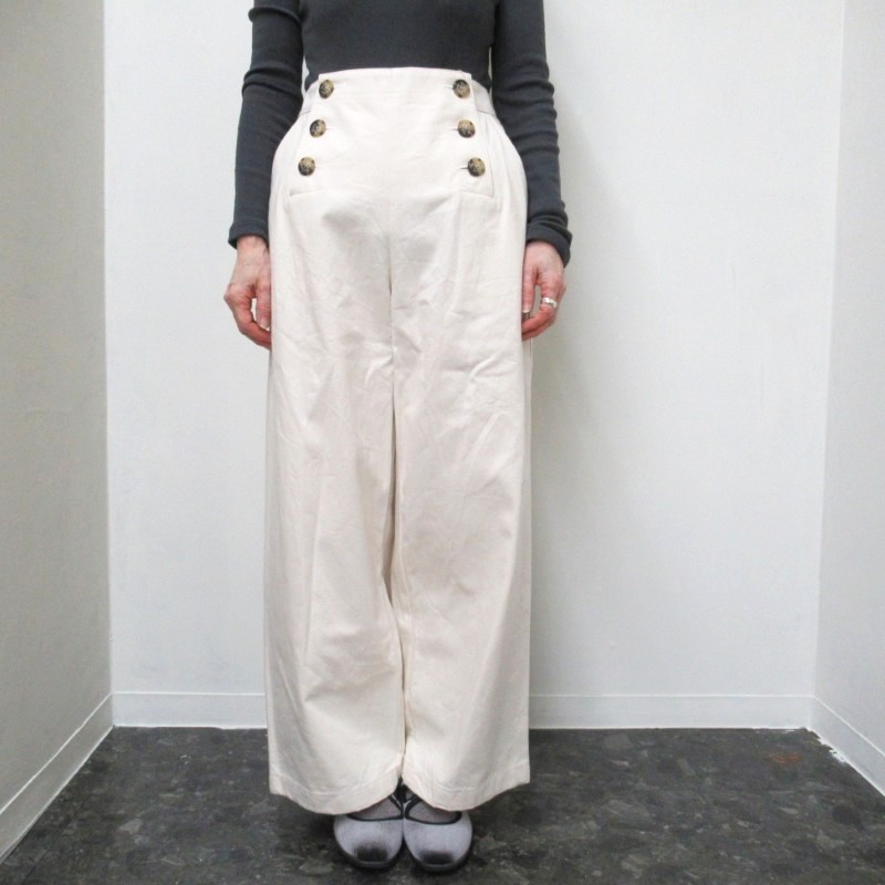 Vent d'ouest  10OZデニムマリンパンツ /キナリ11 【日本製】